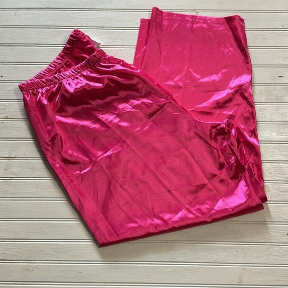 Barbie pink Satin nightgown set with feather trim size 4x - Picture 6 of 7